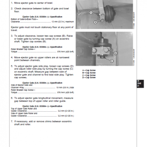 John Deere 862B Series II Scraper Repair Technical Manual (S.N after 818323) - Image 5