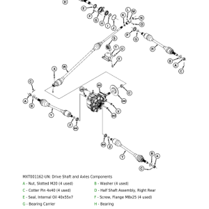 John Deere XUV550, XUV550 S4, XUV560, XUV560 S4 Gator Utility Vehicles Repair Manual - Image 5