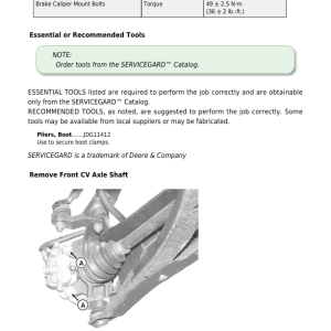 John Deere RSX860i Gator Recreational Vehicle Repair Manual (S.N after 010001-) - Image 3