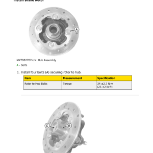 John Deere XUV560E, XUV560E S4 Gator Utility Vehicles Repair Manual (S.N 010001 - 040000) - Image 5