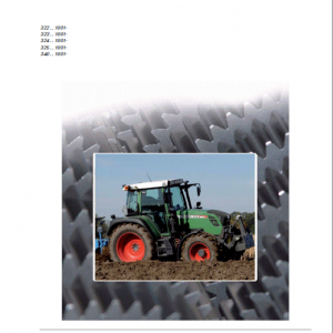 Fendt 309, 310, 311, 312, 313 Vario SCR (3b) Tractors Workshop Repair Manual