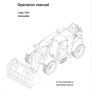 Fendt T955 Cargo Telehandler Operation Manual