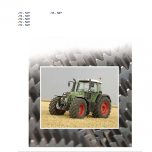 Fendt 818, 820 Vario COM III Tractors Workshop Repair Manual