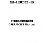 Sumitomo SH300-5 Hydraulic Excavator Repair Service Manual - Image 4