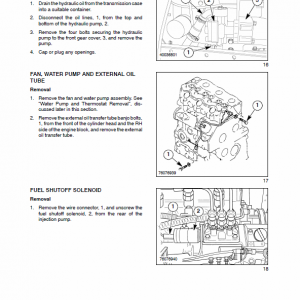 New Holland 1020 Boomer, 1025 Boomer, 1030 Boomer Tractor Repair Service Manual - Image 2