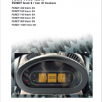 Fendt 310, 311, 312, 313 Vario S4 Tractors Workshop Repair Manual - Image 3