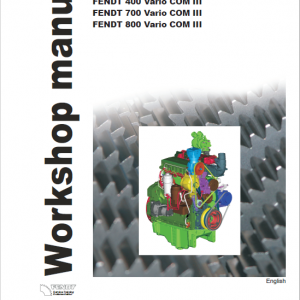 Fendt 411, 412, 413, 414, 415 Vario COM III Tractors Workshop Repair Manual - Image 4