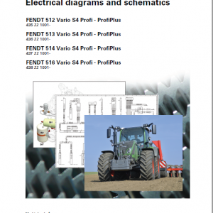 Fendt 512, 513, 514, 516 Vario S4 Tractors Workshop Repair Manual - Image 5