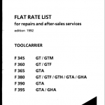 Fendt F380 GT, F380 GTF, F380 GTH, F380 GTH, F380 GTA, F380 GHA Tractors OpTerators Manual - Image 2