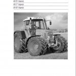 Fendt 815, 817, 818 Vario COM II Tractors Workshop Repair Manual - Image 4