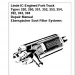 Linde H100, H120, H136, H150, H160 Forklift 354 Series Repair Service Manual - Image 4