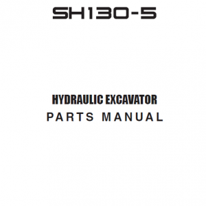 Sumitomo SH130-5 Hydraulic Excavator Repair Service Manual - Image 5