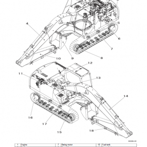 Sumitomo SH210LC-5 Hydraulic Excavator Repair Service Manual - Image 3