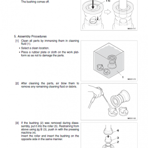 Sumitomo SH135X-3B Hydraulic Excavator Repair Service Manual - Image 3