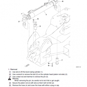 Sumitomo SH80-3B Hydraulic Excavator Repair Service Manual - Image 4