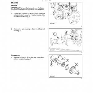 New Holland 1020 Boomer, 1025 Boomer, 1030 Boomer Tractor Repair Service Manual - Image 4