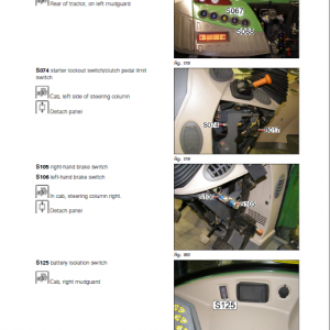 Fendt 512, 513, 514, 516 Vario S4 Tractors Workshop Repair Manual - Image 3