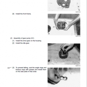 Sumitomo SH75X-3B Hydraulic Excavator Repair Service Manual - Image 4