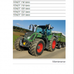 Fendt 714, 716, 718, 720, 722, 724 Vario Scr (3b) Tractors Workshop Repair Manual - Image 2