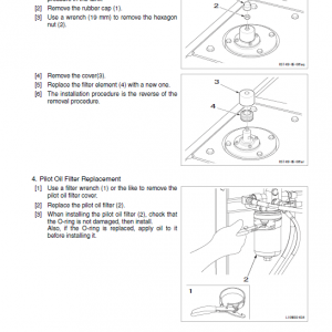 Sumitomo SH160-3 Hydraulic Excavator Repair Service Manual - Image 5