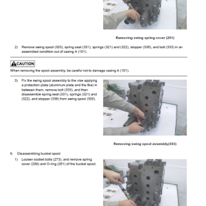 Kobelco SK220XDLC-10 Hydraulic Excavator Repair Service Manual - Image 3