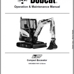 Bobcat E27 Excavator Repair Service Manual - Image 2