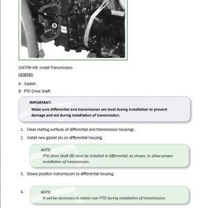 John Deere 5105, 5205 Tractors Repair Technical Manual - Image 3