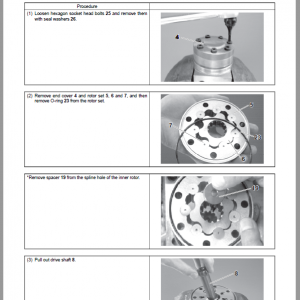 Kobelco SK008-1E Hydraulic Excavator Repair Service Manual - Image 3