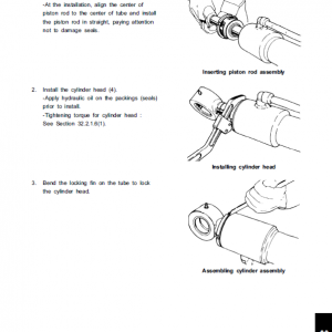 Kobelco SK35SR-6E Hydraulic Excavator Repair Service Manual - Image 3