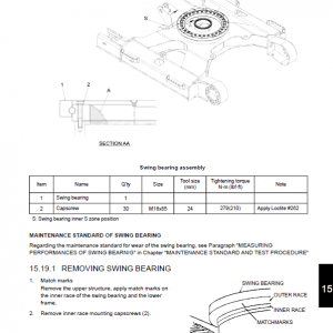 Kobelco SK85MSR-7 Hydraulic Excavator Repair Service Manual - Image 4