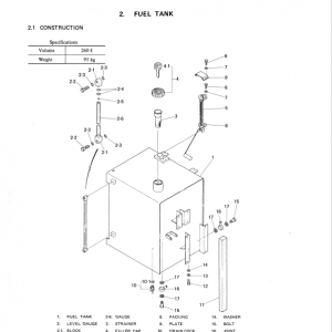 Kobelco KW904, KW904D Hydraulic Excavator Repair Service Manual - Image 3