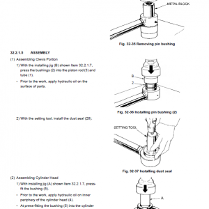 Kobelco SK27SR-5 Hydraulic Excavator Repair Service Manual - Image 3