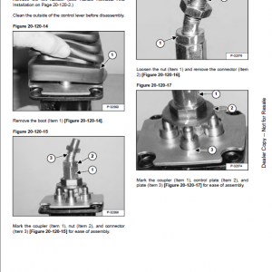 Bobcat E26 Excavator Repair Service Manual - Image 5