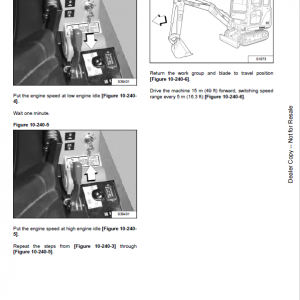 Bobcat E16 Excavator Repair Service Manual - Image 3