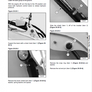 Bobcat E27 Excavator Repair Service Manual - Image 3