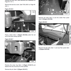 Bobcat E34 Excavator Repair Service Manual - Image 3