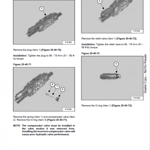 Bobcat E35i Excavator Repair Service Manual - Image 3