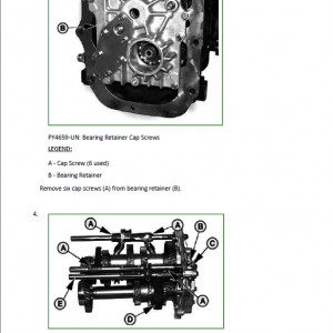 John Deere 5103, 5103S, 5103E, 5203 Tractors Repair Technical Manual - Image 4