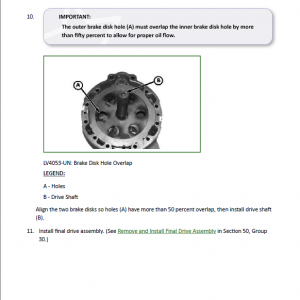 John Deere 5105, 5205 Tractors Repair Technical Manual - Image 4