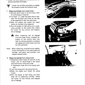 Komatsu PC50UU-1 Excavator Repair Service Manual - Image 4