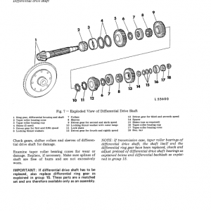 John Deere 830 Utility Tractor Repair Technical Manual - Image 4