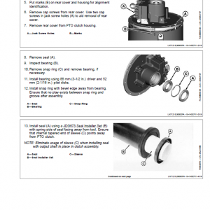 John Deere 9460RT, 9560RT, 9560RT Tractors Repair Technical Manual - Image 4