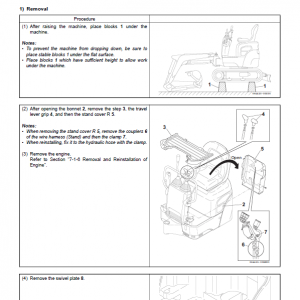 Kobelco SK008-1E Hydraulic Excavator Repair Service Manual - Image 4