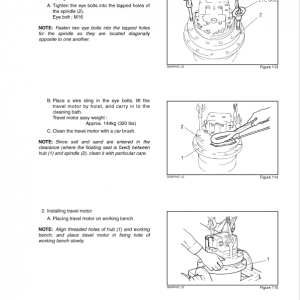 Kobelco 140SR Acera Tier 3 Crawler Excavator Repair Service Manual - Image 3