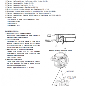 Kobelco SK27SR-5 Acera Hydraulic Excavator Repair Service Manual - Image 4