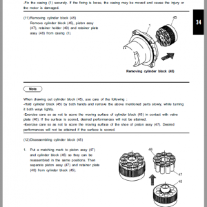 Kobelco SK850LC Hydraulic Excavator Repair Service Manual - Image 4