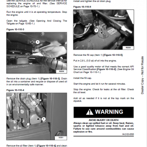 Bobcat E10 Excavator Repair Service Manual - Image 4