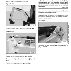 Bobcat E17 Excavator Repair Service Manual - Image 4