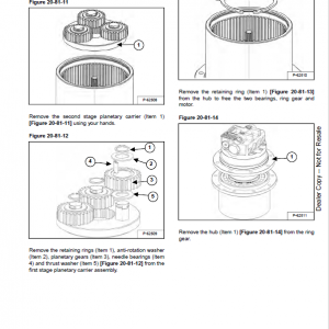 Bobcat E19 Excavator Repair Service Manual - Image 4