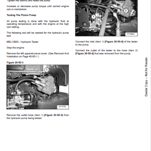 Bobcat E20Z Excavator Repair Service Manual - Image 4